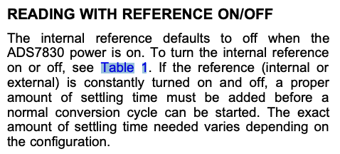 Reference On/Off